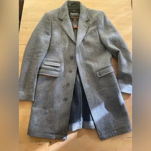 Superdry Men's Stock Coat - Grey - XL - Like New